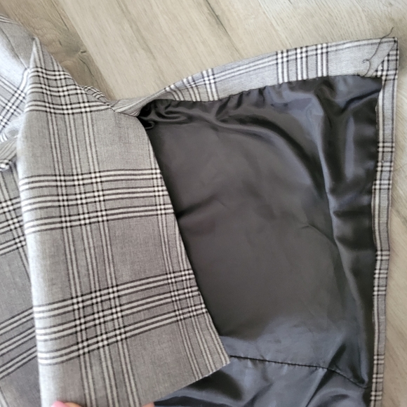 Zara Oversized Check Blazer - Picture 8 of 16